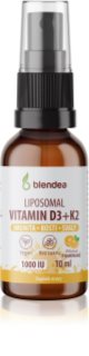 Blendea Liposomal Vitamin D3 + K2 podpora imunity 10 ml