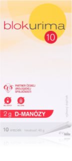 Blokurima 2 g D-manózy 4 g sáčky pro podporu zdraví močových cest 10x4 g