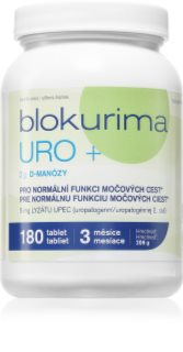 Blokurima URO+ tablety pro podporu zdraví močových cest 180 tbl