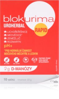 Blokurima Uroherbal Rapid sáčky pro podporu zdraví močových cest 10x2.3 g