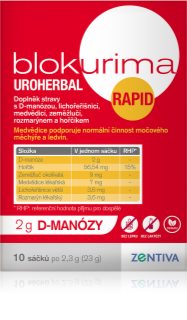 Blokurima Uroherbal Rapid sáčky pro podporu zdraví močových cest 10x2.3 g