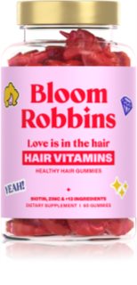 Bloom Robbins LOVE is in the HAIR Healthy hair gummies žuvacie kocky na vlasy 60 ks
