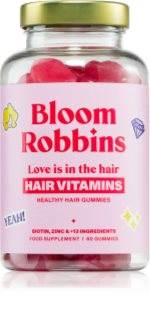 Bloom Robbins LOVE is in the HAIR Healthy hair gummies žuvacie mäkké tobolky na vlasy 60 ks