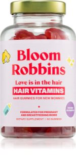 Bloom Robbins LOVE is in the HAIR Hair gummies for new mommies žuvacie kocky na vlasy pre ženy 60 ks