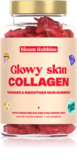 Bloom Robbins Glowy skin COLLAGEN YOUNGER & SMOOTHER SKIN POWDER žvýkací kostičky pro zářivý vzhled pleti 241 g
