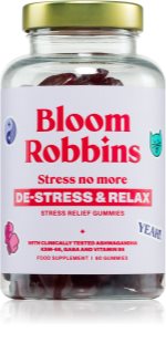 Bloom Robbins STRESS no more žvýkací kostičky z bylin 60 ks