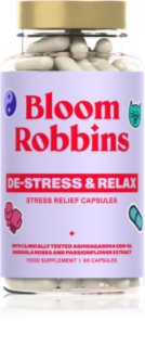 Bloom Robbins De-Stress & Relax kapsułki przeciw stresowi i zmęczeniu 78 g