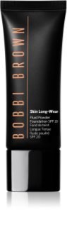 Bobbi Brown Skin Long Wear Fluid Powder Foundation vloeibare foundation met matte finish SPF 20 Tint  Neutral Honey (N-060) 40 ml