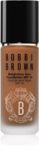 Bobbi Brown Weightless Skin Foundation SPF 15 tartós alapozó hidratáló hatással árnyalat Chestnut 30 ml