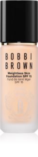 Bobbi Brown Weightless Skin Foundation SPF 15 tartós alapozó hidratáló hatással árnyalat Warm Porcelain 30 ml
