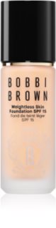 Bobbi Brown Weightless Skin Foundation SPF 15 tartós alapozó hidratáló hatással árnyalat Cool Sand 30 ml