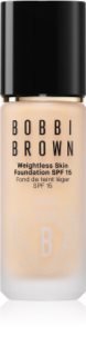 Bobbi Brown Weightless Skin Foundation SPF 15 tartós alapozó hidratáló hatással árnyalat Cool Ivory 30 ml