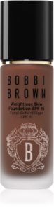 Bobbi Brown Weightless Skin Foundation SPF 15 tartós alapozó hidratáló hatással árnyalat Cool Espresso 30 ml
