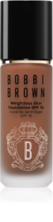 Bobbi Brown Weightless Skin Foundation SPF 15 tartós alapozó hidratáló hatással árnyalat Cool Walnut 30 ml