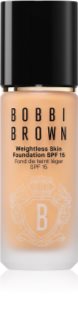 Bobbi Brown Weightless Skin Foundation SPF 15 tartós alapozó hidratáló hatással