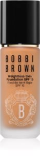 Bobbi Brown Weightless Skin Foundation SPF 15 tartós alapozó hidratáló hatással
