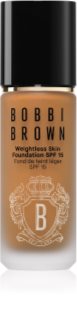 Bobbi Brown Weightless Skin Foundation SPF 15 tartós alapozó hidratáló hatással árnyalat Neutral Almond 30 ml