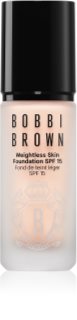 Bobbi Brown Weightless Skin Foundation SPF 15 Mini tartós matt alapozó hidratáló hatással árnyalat Ivory 13 ml