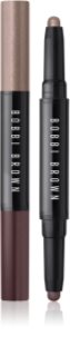 Bobbi Brown Long-Wear Cream Shadow Stick Duo szemhéjfesték ceruza duo árnyalat Pink Steel / Bark 1,6 g