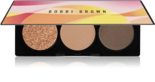 Bobbi Brown Sunkissed Glow The Essential Eyeshadow Trio palette de fards à paupières teinte Golden Hour​​ 4.4 g
