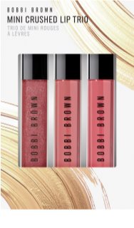 Bobbi Brown Holiday Mini Crushed Lip Trio Geschenkset für Lippen Farbton Bare Sparkle / Force of Nature / In the Buff