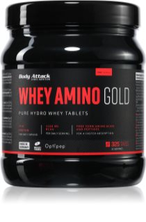 Body Attack Whey-Amino Gold protéine de lactosérum en comprimés 325 p.