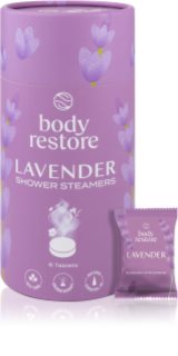 Body Restore Lavender Shower Steamers pastiglie per la doccia con aroma di lavanda