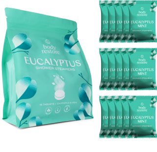 Body Restore Eucalyptus & Mint Shower Steamers douchetabletten