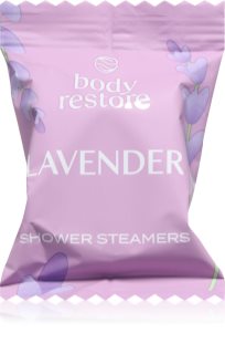 Body Restore Lavender Shower Steamers Duschtabletten mit Lavendelduft