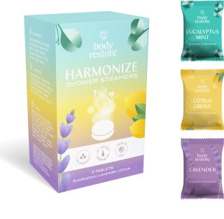 Body Restore Harmonize Shower Steamers tabletki pod prysznic mix 3 szt.