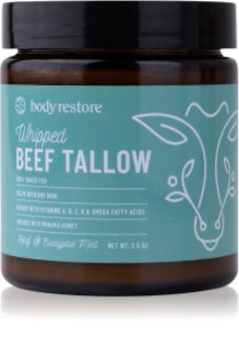 Body Restore Whipped Beef Tallow Balm Eucalyptus & Mint nourishing body cream 73 ml