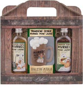 Bohemia Gifts & Cosmetics Pivrnec sada (na tělo a vlasy) pro muže
