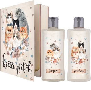 Bohemia Gifts & Cosmetics Book Cat's Tale coffret cadeau