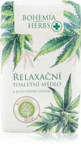 Bohemia Gifts & Cosmetics Bohemia Herbs Cannabis tuhé mýdlo 100 g