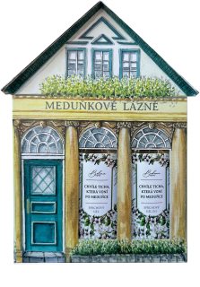 Bohemia Gifts & Cosmetics Domeček Meduňka darčeková sada s medovkou