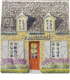 Bohemia Gifts & Cosmetics Domeček Levandule tuhé mydlo s vôňou levandule 80 g