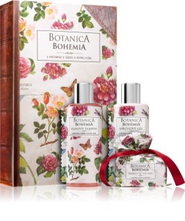 Bohemia Gifts & Cosmetics Botanica Rose gift set with wild rose extract for women