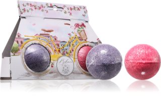 Bohemia Gifts & Cosmetics Bath Bombs Bicycle musująca kula do kąpieli zapachy Lavender + Rosehip & Rose 2x110 g