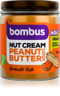 Bombus Nut Cream Peanut Butter 100% ořechový krém 300 g