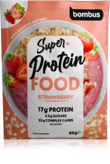 Bombus Super Protein Food Instant-Brei mit Eiweiß Geschmack Strawberry 60 g