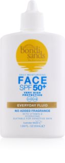 Bondi Sands SPF 50+ Everyday Face Fluid lozione abbronzante per il viso SPF 50+ 50 ml