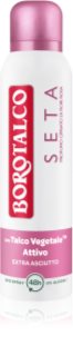 Borotalco Seta Talco e Fiori Rosa deodorante spray senza alcool 150 ml