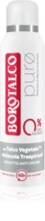 Borotalco Puro deodorante spray senza alluminio 48 ore profumi Brezza Muschiata 150 ml