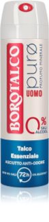 Borotalco UOMO Puro deodorante spray senza alluminio per uomo 150 ml