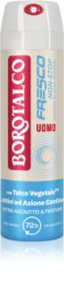 Borotalco Non-Stop Fresco Uomo deodorante spray per uomo profumi Legni Oceanici 150 ml