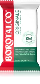 Borotalco Original освіжаючі вологі серветки для ніг, тіла й пахв 12 кс
