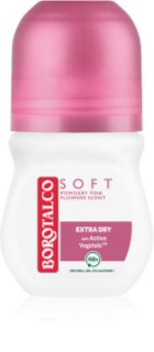Borotalco Soft Talc & Pink Flower kuličkový deodorant roll-on bez alkoholu 50 ml