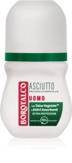Borotalco UOMO Asciutto deodorante roll-on 72 ore profumi Original 50 ml