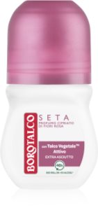 Borotalco Seta Talco e Fiori Rosa deodorante roll-on senza alcool 50 ml
