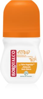 Borotalco Attivo Mandarino e Neroli deodorante rinfrescante roll-on 50 ml